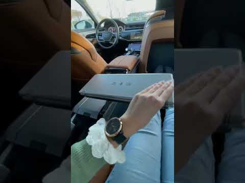 The new Audi A8 L 🤩 would you travel like this? 😳 #shorts