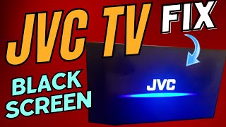 JVC Tv Black Screen