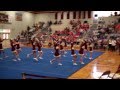 Brookville Middle Cheerleading competition 