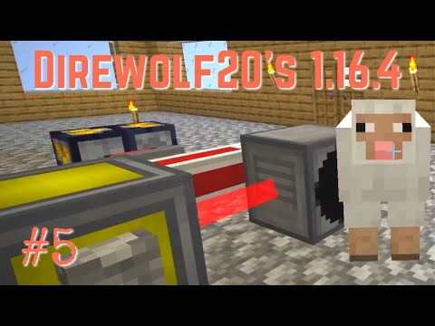 Direwolf20 1.16 Ep 5 Jetpacks, Spawners & Power Sinks