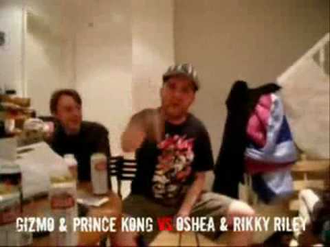 gizmo prince kong v oshea rikky wiley = Dont Flop doubles tournament, reactions from eurghs house