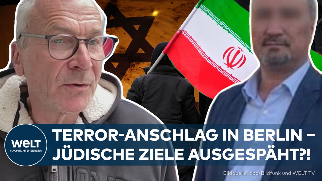 MORDPLOT IN BERLIN: Neue Details zu Iran-Anschlagsplänen auf jüdische Spitzenvertreter!