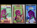 Barney Goes To School Barney S Campfire Sing Along Rock With Barney 1996 VHS For BYG
