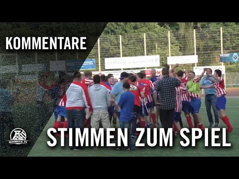 Die Stimme zum Spiel (FC Horst 59 - BV Horst-Süd, Relegation zur Kreisliga) | RUHRKICK.TV