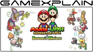 First 10 Minutes of Mario & Luigi: Superstar Saga + Bowser's Minions (3DS Direct Feed - Comic-Con)