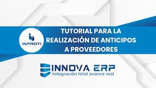 Anticipo a Proveedores
