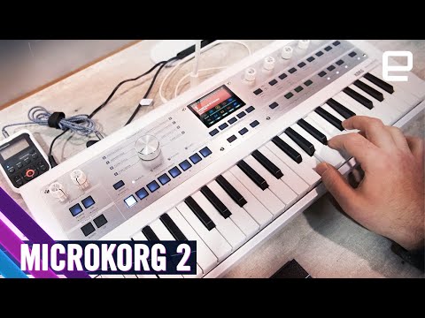Hands-on with the new MicroKorg 2 at NAMM 2024