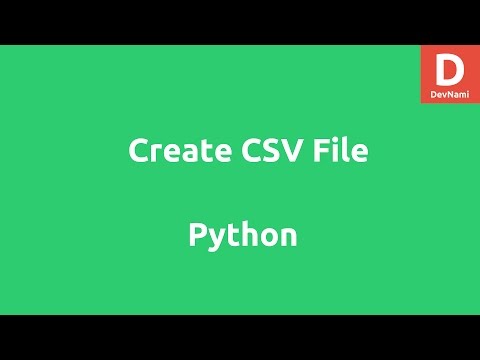 Learn Create CSV File using Python List - Mind Luster