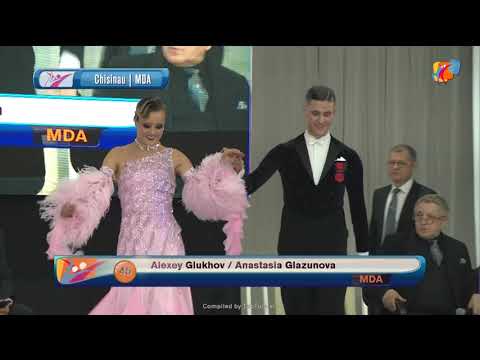 Alexey Glukhov & Anastasia Glazunova | 2024 WDSF European Adult Standard Slow Foxtrot, Chișinău
