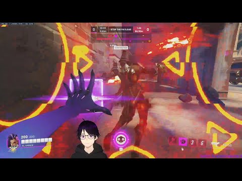 SOMBRA IS THE BEST DPS - Overwatch 2 Season 7 Rework Sombra Gameplay by SombraWizard