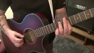 Brad Paisley - You&#39;ll Never Leave Harlan Alive - CVT Guitar Lesson by Mike Gross