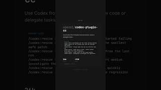 Run Codex Reviews Inside Claude Code — codex-plugin-cc #github #opensource #coding #ai #developers