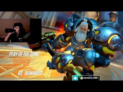 SUPER CARRY REINHARDT - POTG! [ OVERWATCH 2 SEASON 2 TOP 500 ]