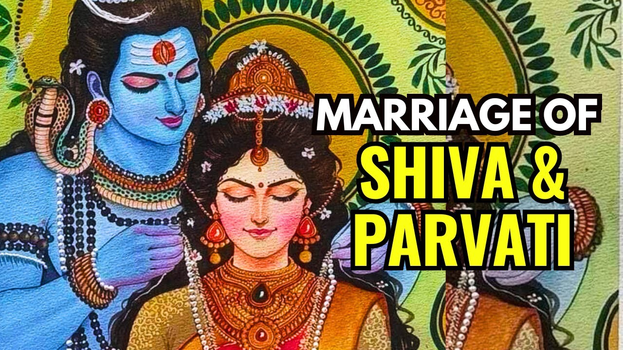 The Marriage Of Shiva And Parvati - Maha Shivratri Story