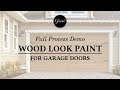 Giani Wood Look Paint Kit For Garage Doors Reviews
