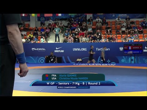 B | Round 2 • W GP 71Kg • Alycia QUENEE (FRA) vs. Christina Nicole HANSEN (USA)