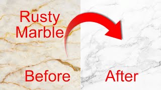 How to Remove Rust Stains From Marble