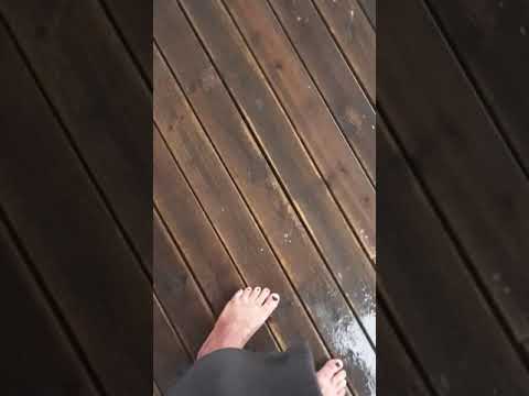 åskan går, äntligen regn