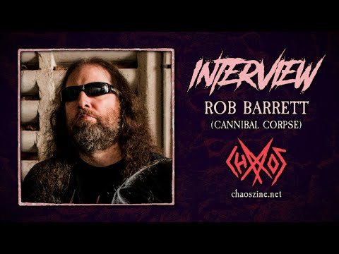 Cannibal Corpse Interview Rob Barrett @ Nosturi, Helsinki 15.10.2014
