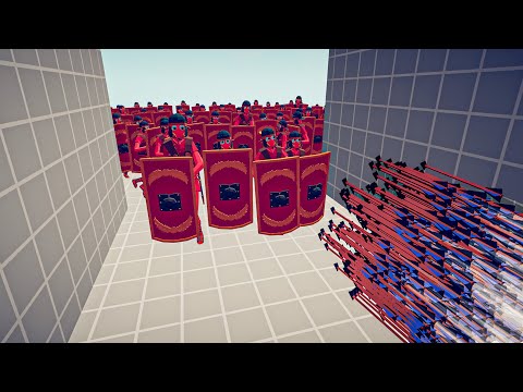 100x SHIELD BEARER vs EVERY GOD | TABS - Totally Accurate Battle Simulator