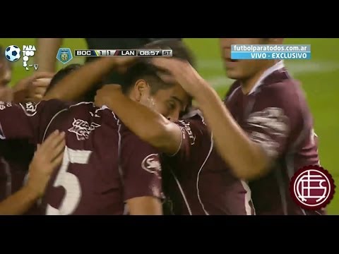 Gol Silva. Boca 1 Lanús 1. Fecha 18 Final 2014 - Fútbol Para Todos