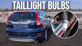 How to Replace Taillight Bulb - Honda CR-V (2012-2016)