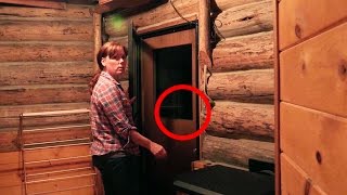 We Hear a Ghost! - Haunted Log Cabin ep 2 - Season