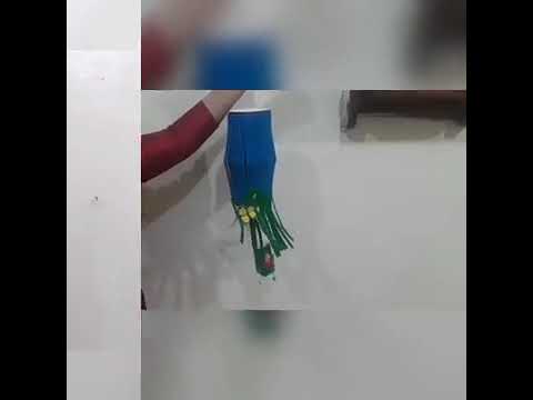 saharsh's  diwali  lantern making ( IIK D.M) 2021