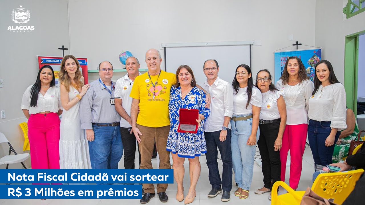 Nota Fiscal Cidadã vai sortear 3 milhões de reais em prêmios