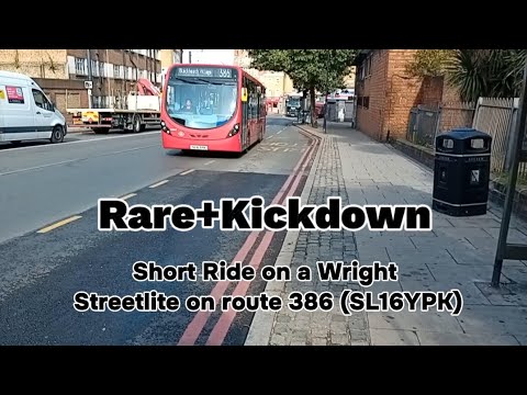 RARE+KICKDOWN Short ride on route 386, SL16YPK