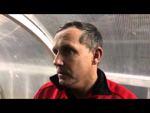 Cheltenham Town manager Paul Buckle after the 2-0 defeat at Hartlepool