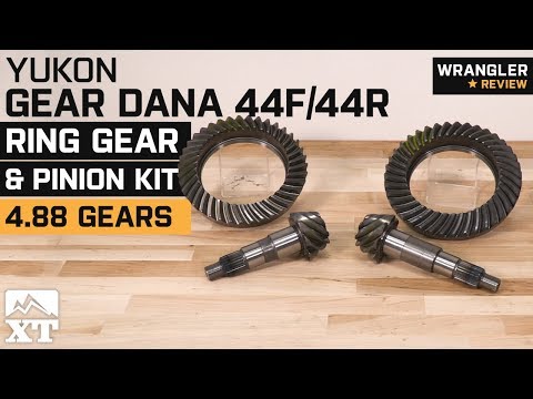 Jeep Wrangler Yukon Gear Dana 44F/44R Ring 4.88 Gear and Pinion Kit (2007-2018 JK Rubicon) Review