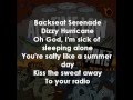 Backseat Serenade - All Time Low (Lyrics)