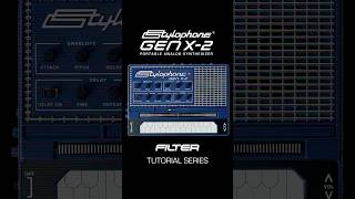 Video thumbnail for STYLOPHONE GEN X-2 TUTORIAL - HOW TO USE FILTERS by Stylophone