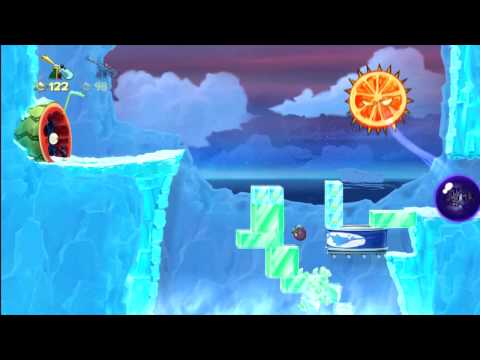 Rayman Origins Walkthrough - Part 22 - Fickle Fruit and My Heartburn's For You - Commentary w/ Ethan