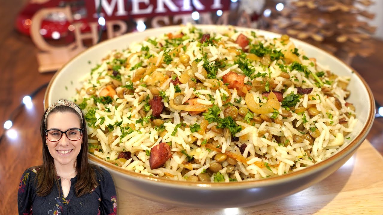 Rice with lentils