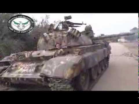 استهداف اللواء 15 في ريف درعا بقذيفة دبابة من قبل لواء حمزة أسد الله