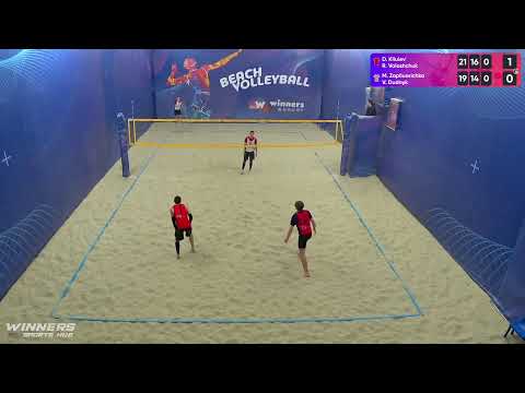 01:05 D. Kliuiev / R. Voloshchuk - M. Zapliusvichka / V. Dudnyk 26.01.2023 |Winners Beach Volleyball