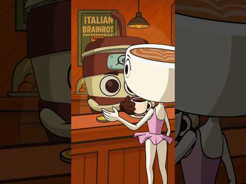 Cappuccino Assassino Coffee Shop - Italian Brainrot Animation
