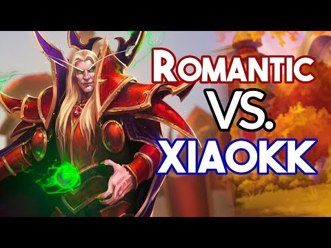 Late Game Bloodmage? - Romantic (HU) vs. XiaoKK (Orc) WarCraft 3 Replay Cast