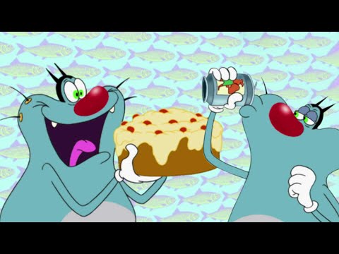 हिंदी Oggy and the Cockroaches 🤤 उत्तम भोजन 🍰 Hindi Cartoons for Kids
