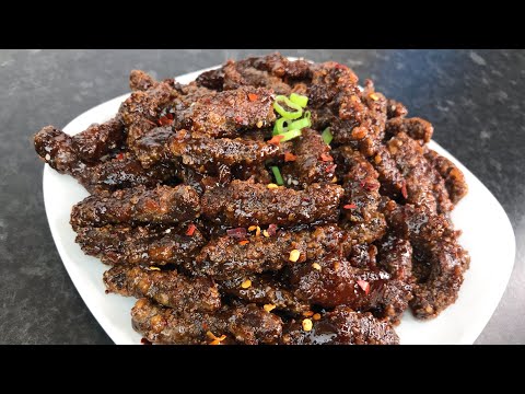CRISPY HONEY CHILLI BEEF RECIPE