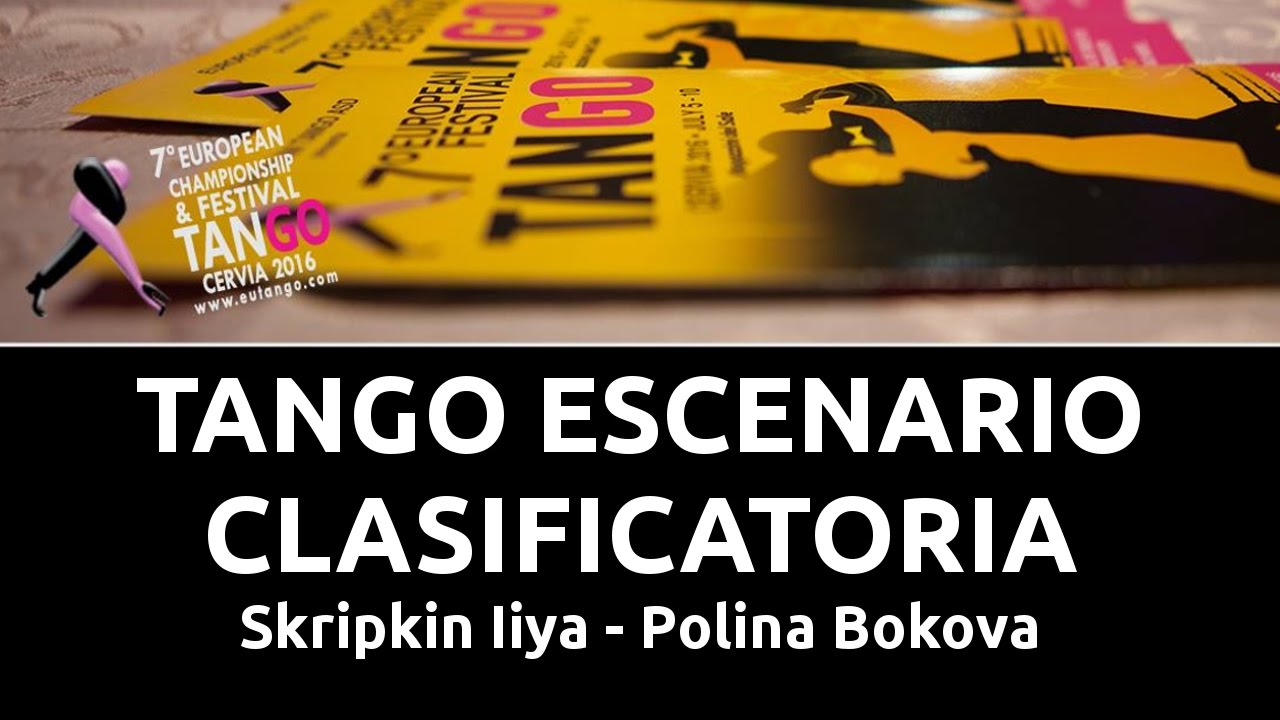 7° European Tango Championship - Tango Escenario - Clasificatoria