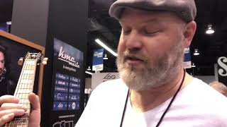Video thumbnail for Washburn Michael Sweet Signature Acoustic Guitar - Winter NAMM 2020 by Guitar Pedal Shoppe