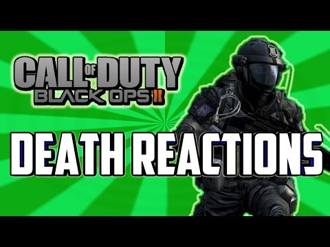 Black Ops 2: Death Reactions and Last Words (Funny Moments)