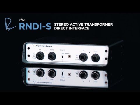 New RNDI-S Stereo Active Transformer Direct Interface 48V Phantom Power image 7