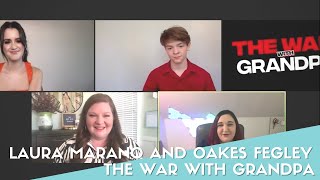 Laura Marano and Oakes Fegley Interview - The War with Grandpa