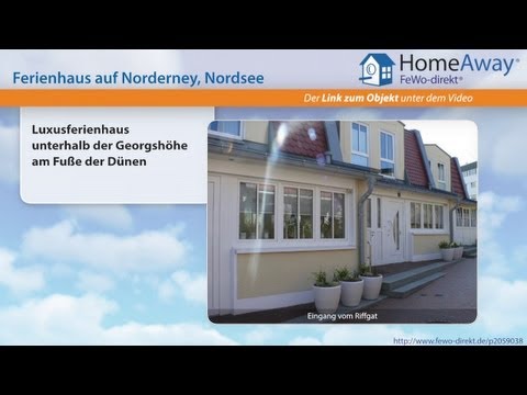 Norderney: Luxusferienhaus unterhalb der Georgshöhe am Fuße der Dünen - FeWo-direkt.de Video