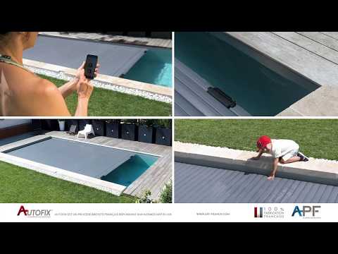 Miniature volet de piscine automatique