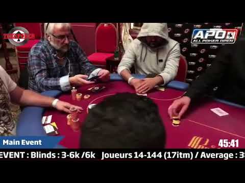 15 restants Main Event APO 2500 Divonne